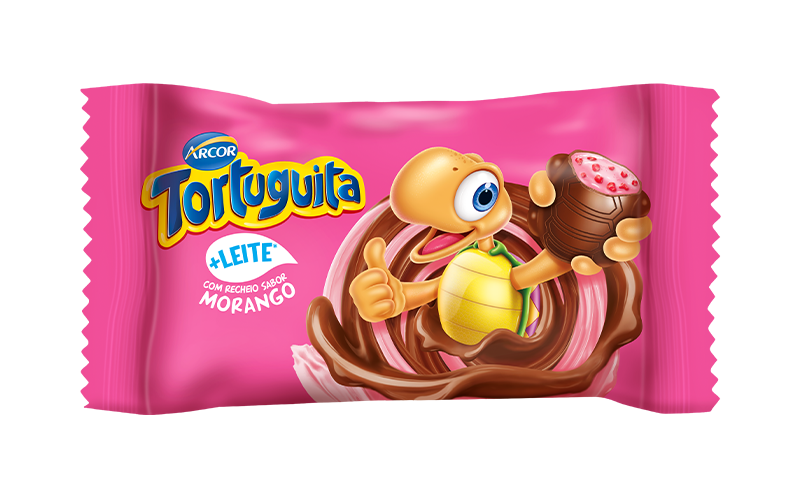 Chocolate Tortuguita Morango 15,5GR