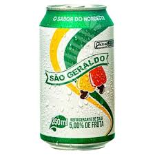 Refrigerante de Fruta Caju São Geraldo Lata 350ml