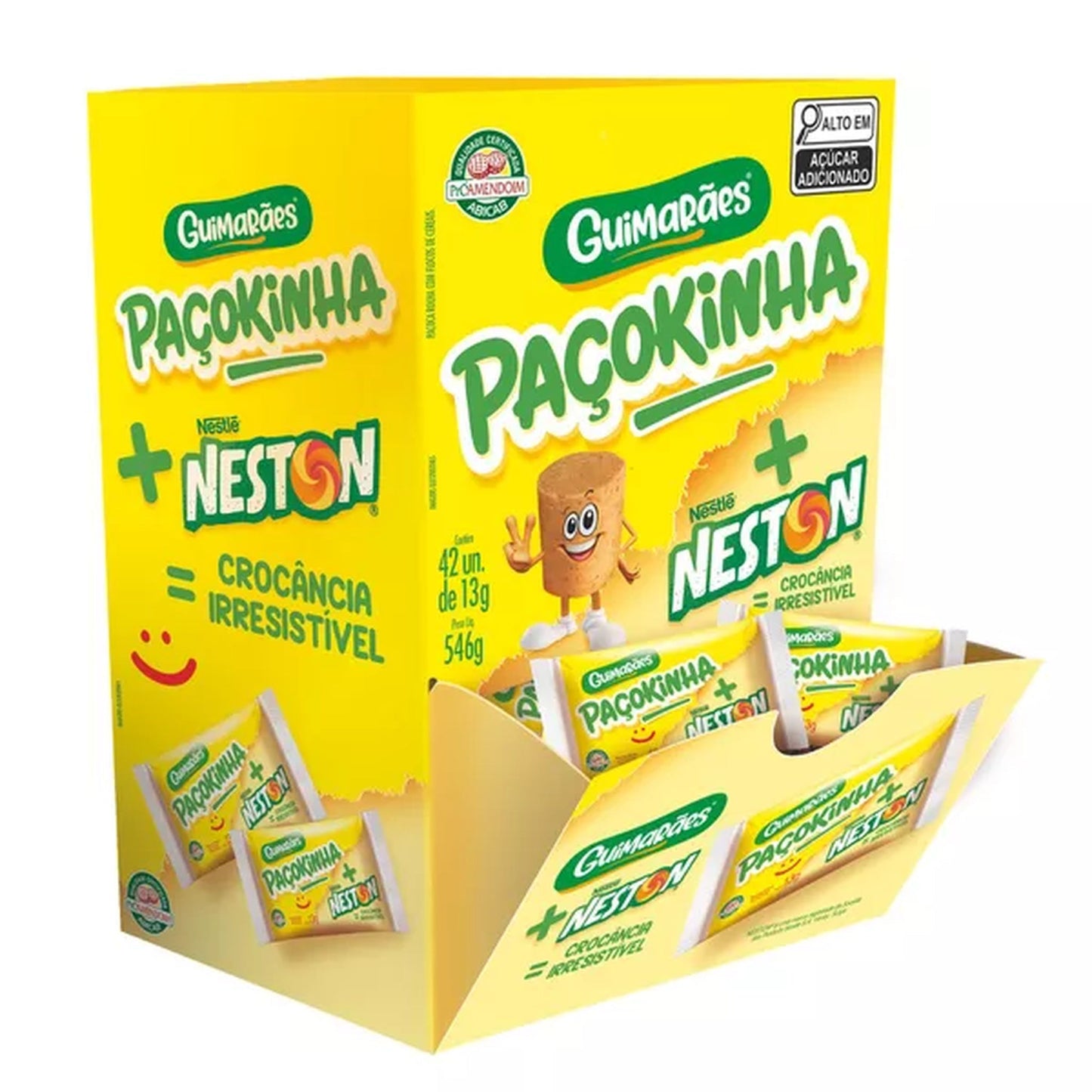 Paçokinha Neston Guimarães 546g sobre fundo branco