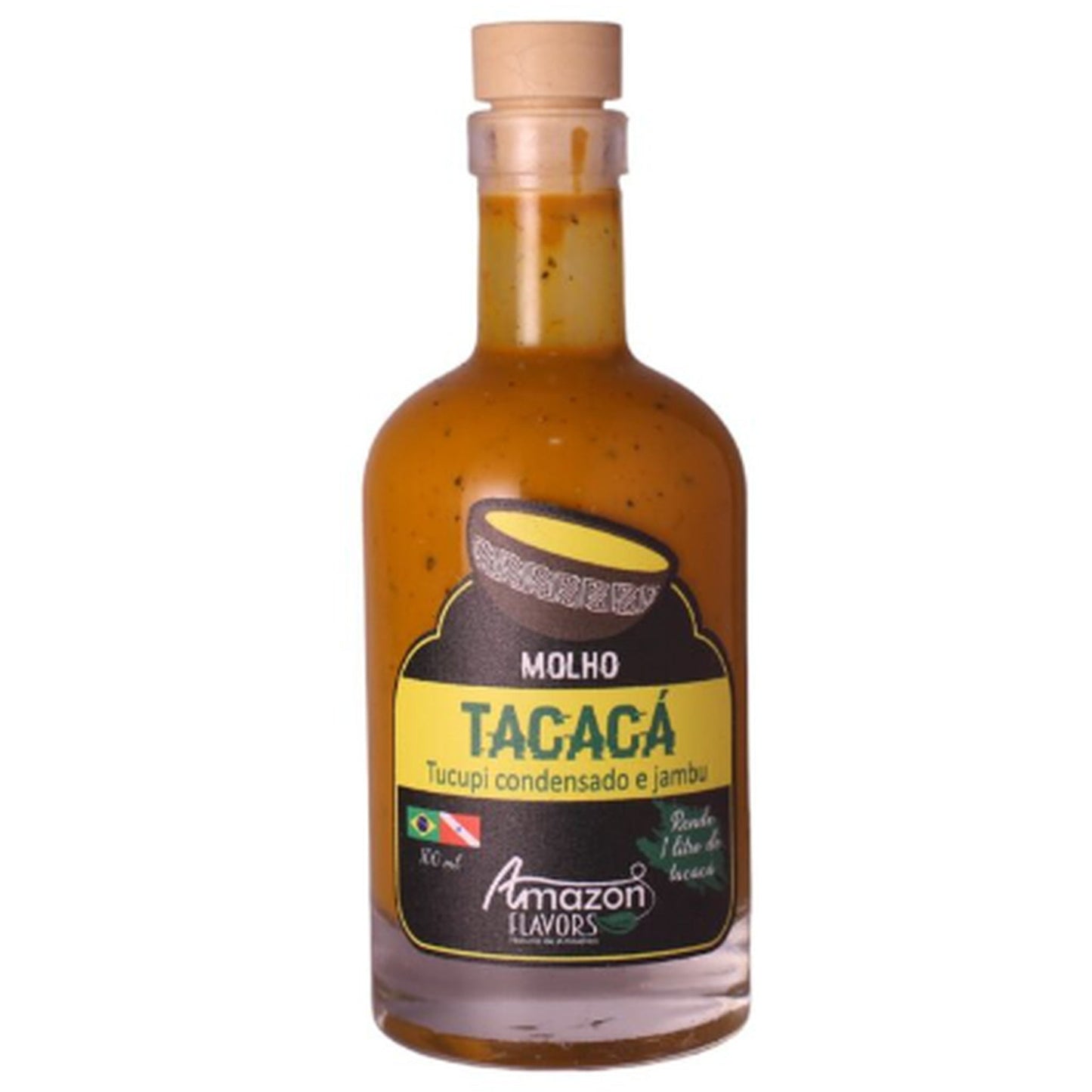 Tacaca - Tucupi / Jambu Condensado Amazon Flavor 100ml sobre fundo branco