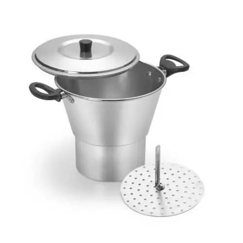 Olla de cuscús tradicional n.° 16 Alumibom