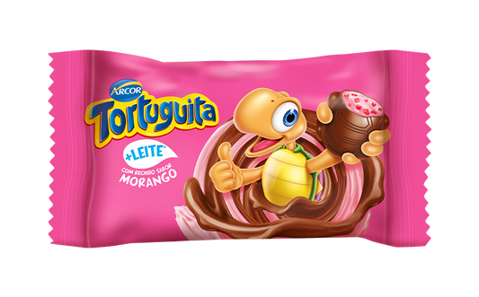 Chocolate Tortuguita Morango 15,5GR
