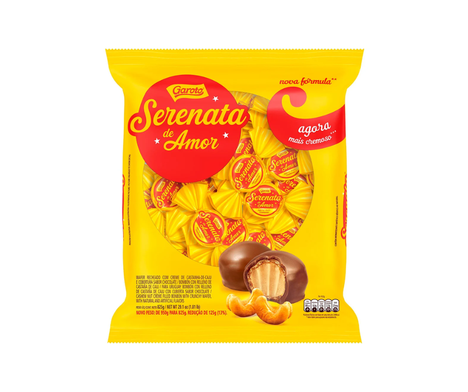 Bombom Serenata de Amor Garoto Pacote 825g