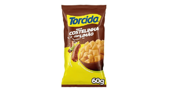 Salgadinho Torcida 60g Costelinha Limão