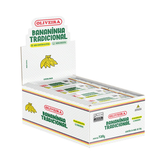 Bananinha Cremosa Clássica Oliveira. Doces. Origem Brasil