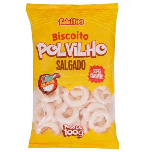 Biscoito De Polvilho Vovózinha Argola Vovózinha 100g. Biscoitos e Bolachas. Origem Brasil