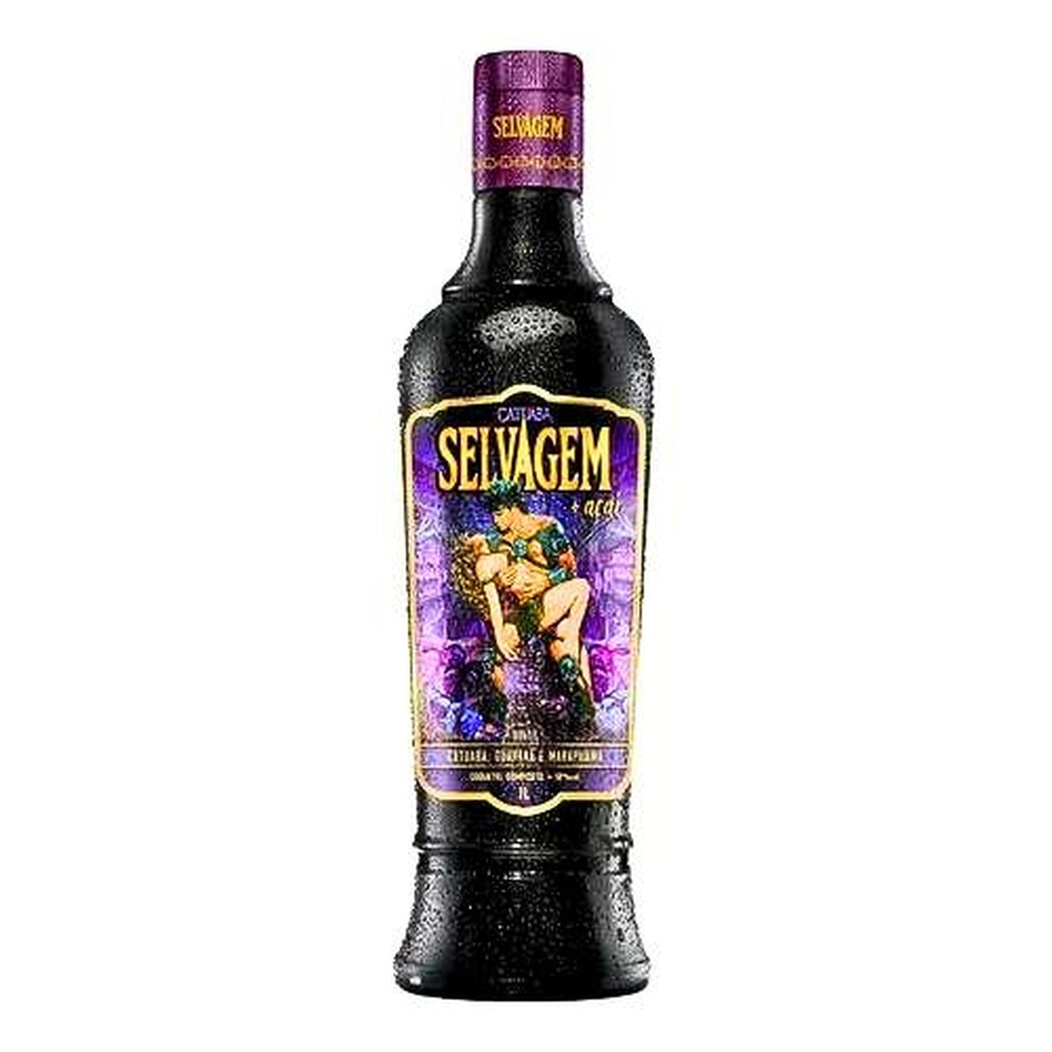 Catuaba Selvagem Açaí Comary 900ml sobre fundo branco