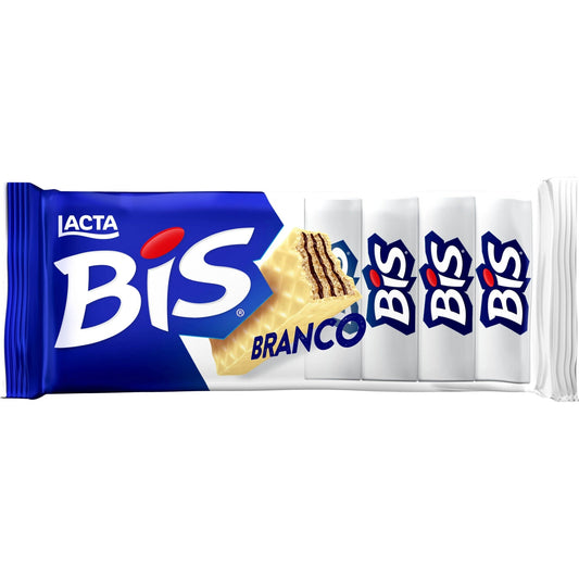 Chocolate Bis Laka 101g sobre fundo branco