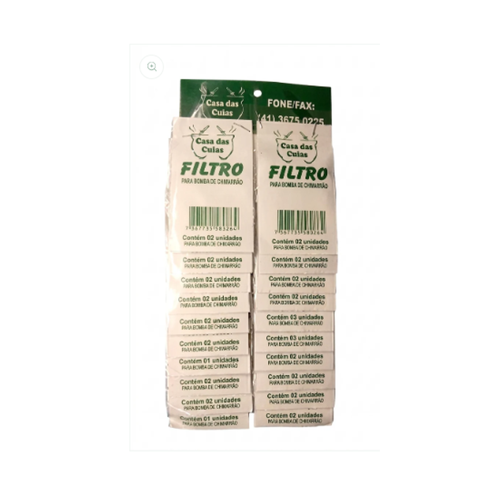 FILTRO PARA BOMBA PACTE C/ 20
