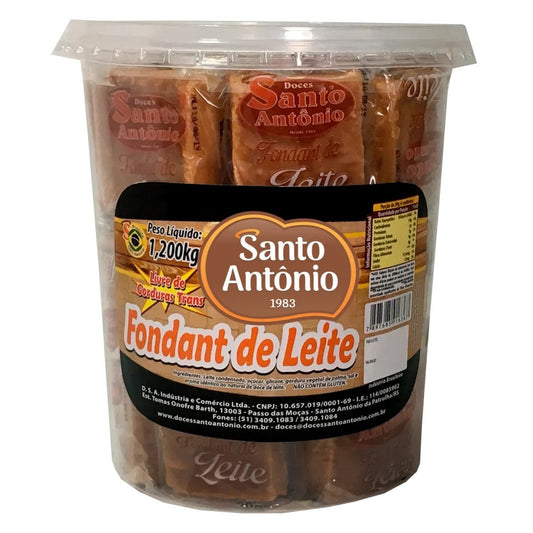 Fondant De Leite Santo Antônio 30g. Doces. Origem Brasil