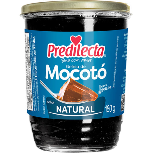 Geleia De Mocotó Predilecta Vidro Natural Predilecta 180g. Doces. Origem Brasil
