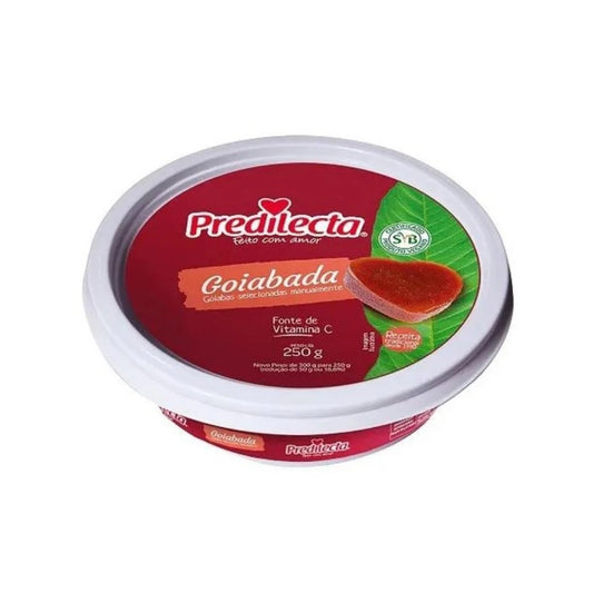 Goiabada Predilecta 250g sobre fundo branco