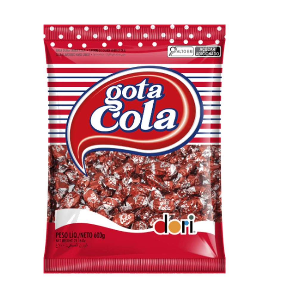 Bala Gota Cola 600g