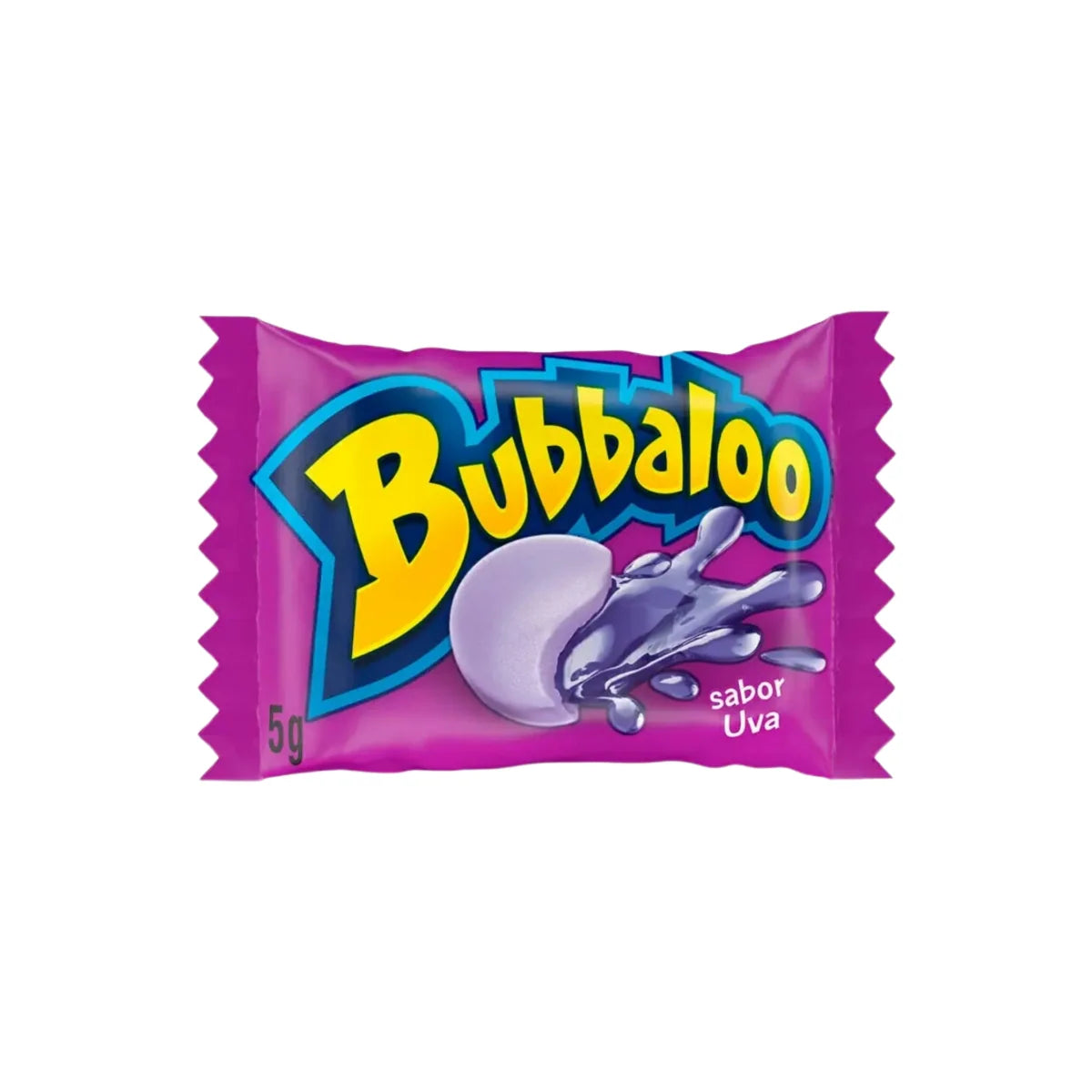 Chiclete Bubbaloo Uva 5g