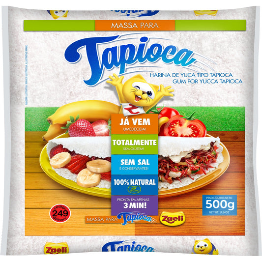 Massa Pronta Para Tapioca Zaeli 500g