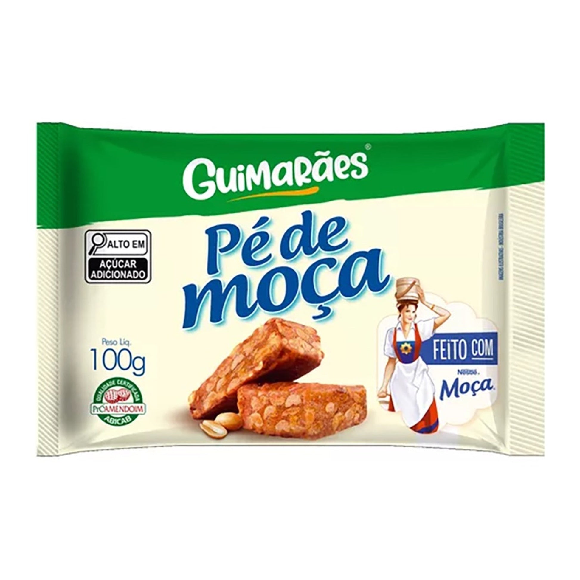 Pé de Moça Guimarães 30g sobre fundo branco