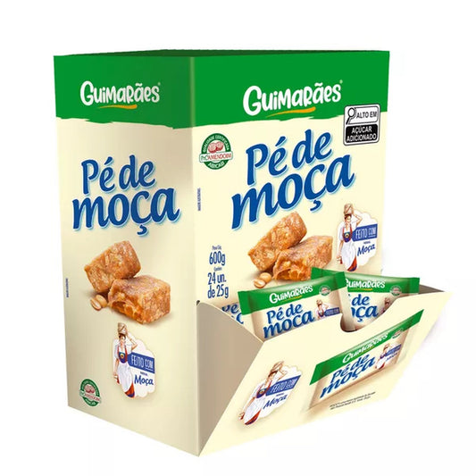 Doce de amendoim cremoso, clássico das festas juninas. Um pedacinho do Brasil em Portugal, Espanha e toda a Europa.