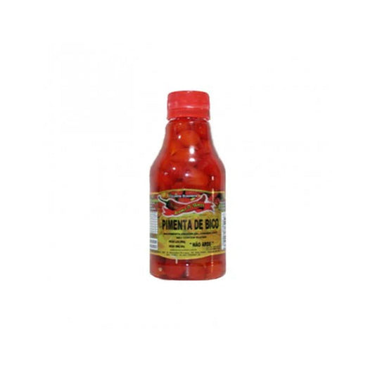 Pimenta Bico Vermelha Aroma De Minas 85g sobre fundo branco