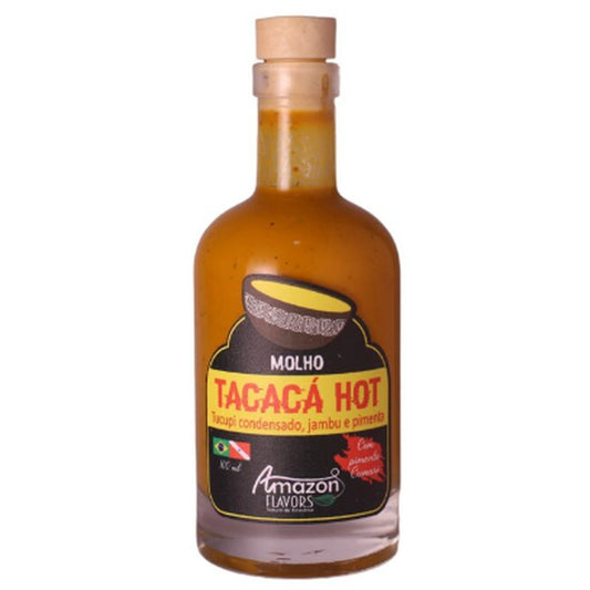Tacaca Hot - Tucupi / Jambu Condensado Amazon Flavor 100ml sobre fundo branco