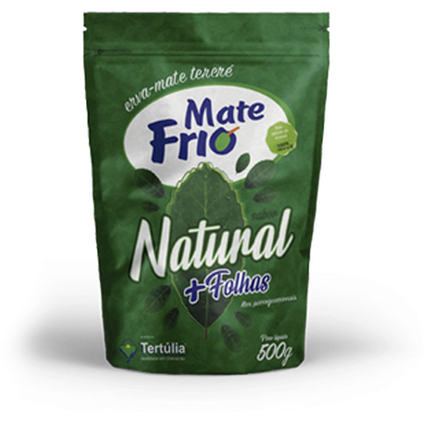 Terere Natural Tertúlia 500g sobre fundo branco
