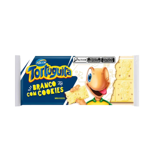 Chocolate Tortuguita Arcor Bco.cookies 80g